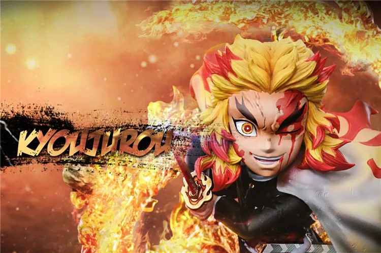 Anime Figuren - Figur Kimetsu Keine Yaiba Rengoku Kyoujurou